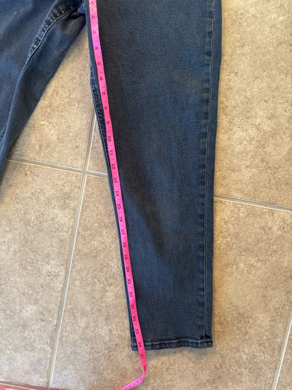 Aeropostale Women's curvy Mom Jean in charcoal - Picture 8 of 8